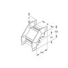 Kábeltálca bukóidom 200mm x 85mm-mag. 90° szalaghorganyzott acél RFD 85200 Niedax